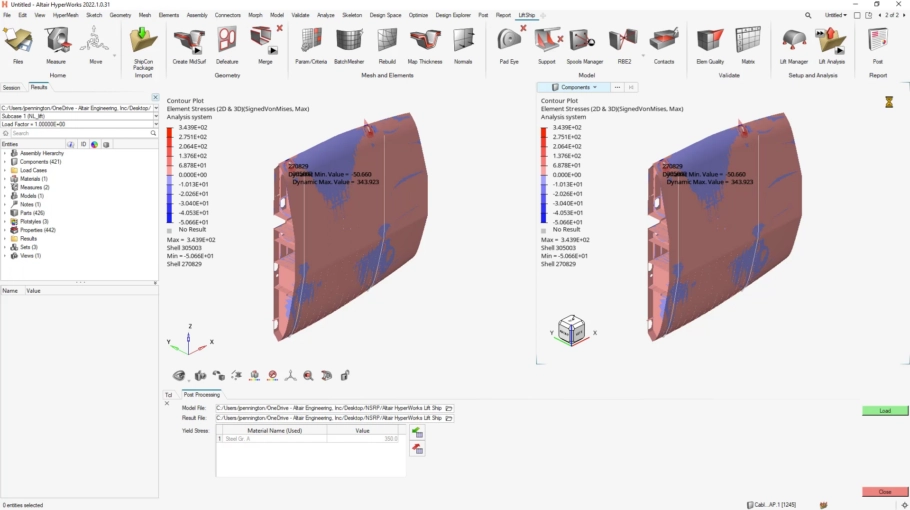 Post-processing sur hyperview